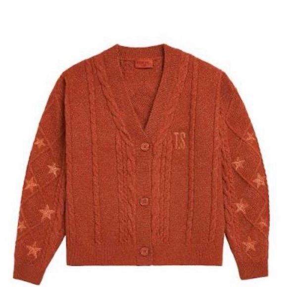 Taylor Swift Burnt Orange Cardigan - Picture 2 of 5